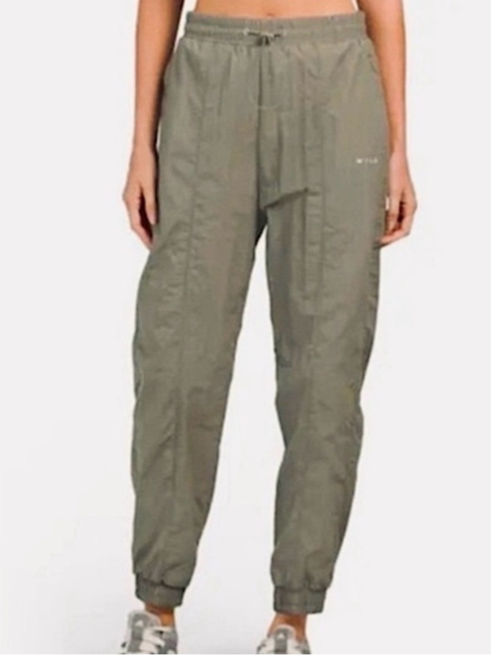 Women's Olive Green water resistant Jogger Pants